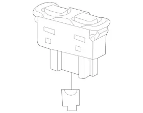 220-821-90-58-64 Mercedes-benz Genuine Switch