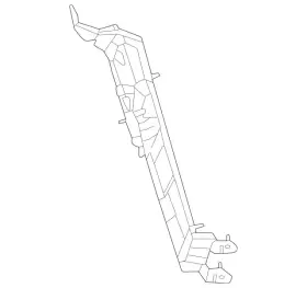 223-545-61-02 Mercedes-benz Genuine Holder