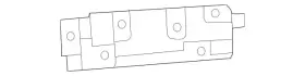 223-905-31-02 Mercedes-benz Genuine Antenna Amplifier