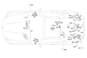 231-905-52-02 Mercedes-benz Genuine Antenna