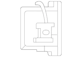 232-905-10-01 Mercedes-benz Genuine Satellite Radio Antenna