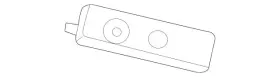 238-905-61-01 Mercedes-benz Genuine Antenna Amplifier