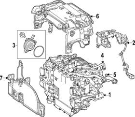 Mercedes-benz 243-501-00-00 Genuine Mercedes-benz Coolant Pipe