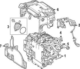 243-501-00-00 Mercedes-benz Genuine Coolant Pipe