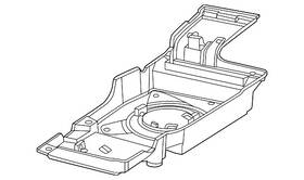 Mercedes-benz 243-545-91-00 Genuine Mercedes-benz Rear Bracket