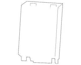 246-900-43-16-64 Mercedes-benz Genuine Exchange Control Unit