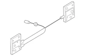 463-820-23-75 Mercedes-benz Genuine Antenna