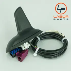 A2048207675 Mercedes-benz W204 W212 10-14 C E Class Roof Shark Fin Radio Antenna Black B772