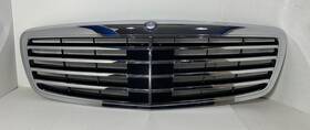 Mercedes-benz A2218800283 2007-2009 Mercedesw221 S-class Front Radiator Grille Trim Chrome Oem