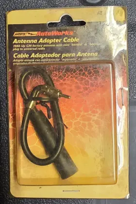 Metra 086429077960 Autoworks Antenna Adapter Cables Barb &barbless #at-adgm