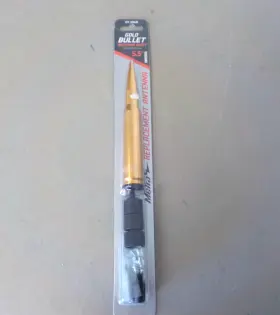 Metra 086429404742 New - Replacement 5.5 Inch Universal Gold Bullet Antenna Mast Free Shipping