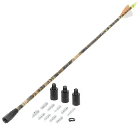 Armmo20 Metra Camo Fiberglass Mast Hunting Arrow Replica Am/fm Antenna - 20 Inch