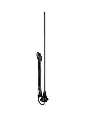 Metra Cf-ut10b Electronics Universal Antenna Top Mount Black 38 Inch 3 Section