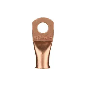 Cur2014 Metra Electronics/heise Install Bay - 1/4 Inch 2/0 Gauge Uninsulated Copper Ring Terminals
