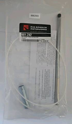 Mid America Motorworks 601242 1988-1992 Corvette Power Antenna Replacement Mast