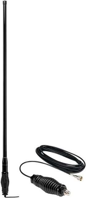 Midland Mxat04vp Highland Tall 6.6db Gain Heavy-duty Bull Bar Antenna System