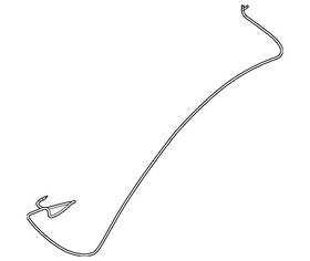 Mitsubishi 8723a052 Genuine Antenna Cable