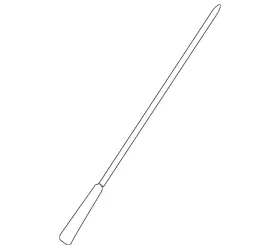 8723a127 Mitsubishi Genuine Antenna Mast