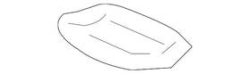 Mitsubishi 8723a144 Genuine Antenna Nut