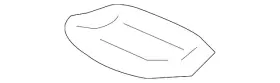 8723a144 Mitsubishi Genuine Antenna Nut