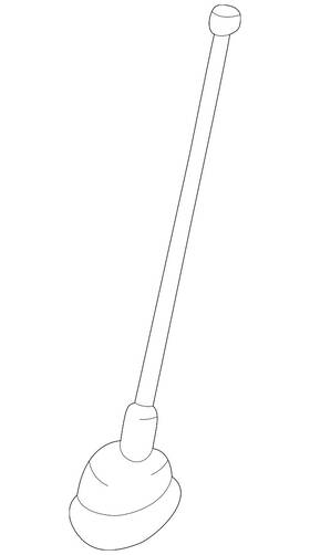 Mitsubishi 8723a199 Genuine Antenna Mast