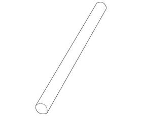 Mitsubishi 8723a303 Genuine Antenna Mast