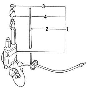 Mitsubishi Mr252200 Genuine Mast