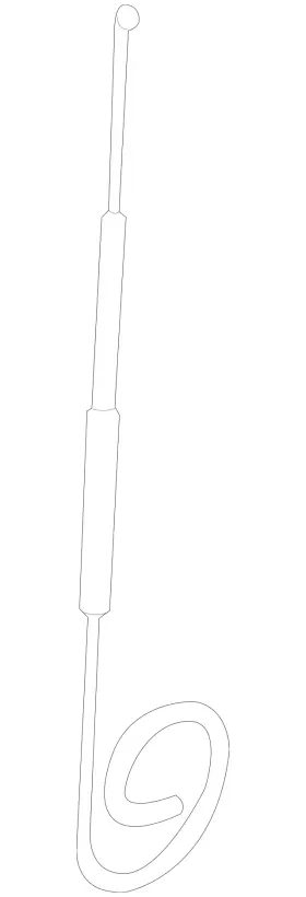 Mr318477 Mitsubishi Genuine Antenna Mast
