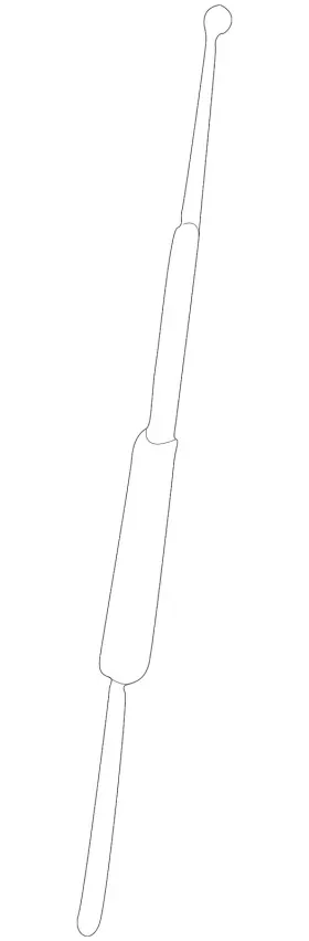 Mr558770 Mitsubishi Genuine Antenna Mast