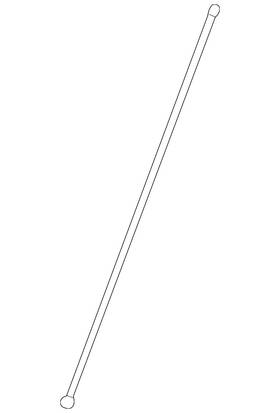 Mitsubishi Mr965508 Genuine Antenna Mast