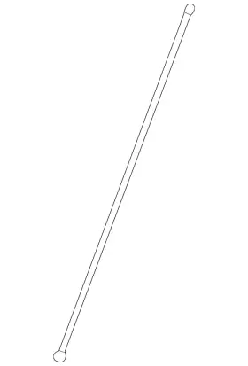 Mr965508 Mitsubishi Genuine Antenna Mast
