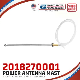 66828037 Modigt For Mercedes R107 W123 W124 R129 W211 Mgt Silver Antenna Mast # 201 827 00 01
