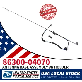 86300-04070-cr228 Modigt New Antenna Base Assembly With Holder Fit For 2005-2015 Toyota Tacoma Accessories