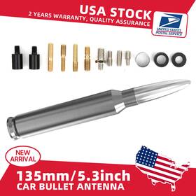 Modigt 86337-af011 86337af011 5.3inch Silver Bullet Am/fm Antenna Conversion Kit For 2001-2006 Toyota Sequoia