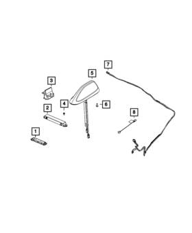 Mopar 05091282aa Genuine Jumper Wiring