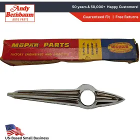 1640461 Mopar 1955-1956 Plymouth Dodge Access Antenna Base Ornament Emblem Badge Nos