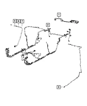 68363254ae Mopar Genuine Antenna Wiring