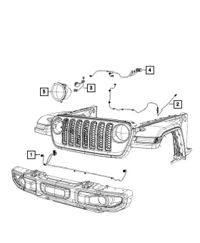 68406737ab Mopar Genuine Antenna Wiring