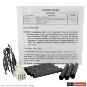 Wpt-1046 Motorcraft Genuine Service Interval Reset Switch Connector - Certified