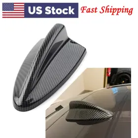 77us Motorshop 550724859397 Shark Fin Antenna Cover Carbon Fiber For Bmw E90 E91 E92 3 Seires E82 Car Usa