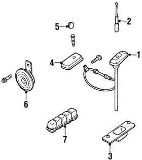 28206-78g00 Nissan Genuine Antenna Assembly