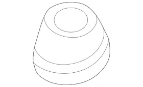 28216-3s600 Nissan Genuine Radio Antenna Base