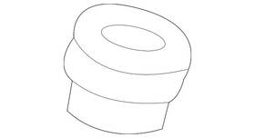 Nissan 28219-cd000 Genuine Antenna Nut