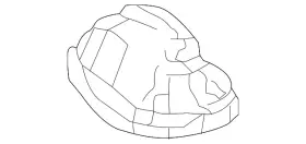 28228-9nf0e Nissan Genuine Radio Antenna Cover