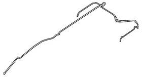 Nissan 28241-1ja1a Genuine Feed Line