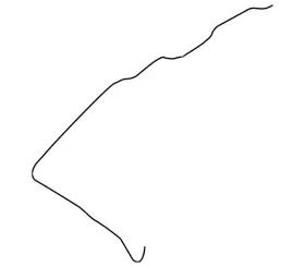 28241-4ba0b Nissan Genuine Antenna Cable
