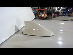 645.da1219 Nissan 2019 Pathfinder Shark Fin Antenna Module Satellite White 165274