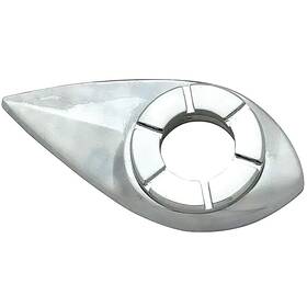 Oer 1383376 1968-69 Buick Skylark Gs 400 Antenna Bezel And Nut Tear Drop Ornament