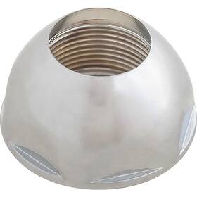 Oer 3863499b 1967-72 Chevrolet Gmc Pontiac Antenna Bezel Nut Chrome With 5/8 Inch Id Various