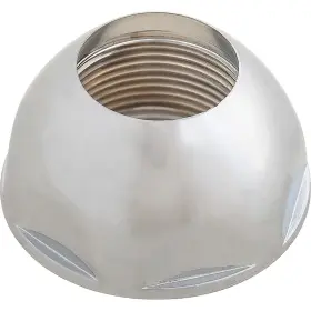 3863499b Oer 1967-72 Chevrolet Gmc Pontiac Antenna Bezel Nut Chrome With 5/8 Inch Id Various